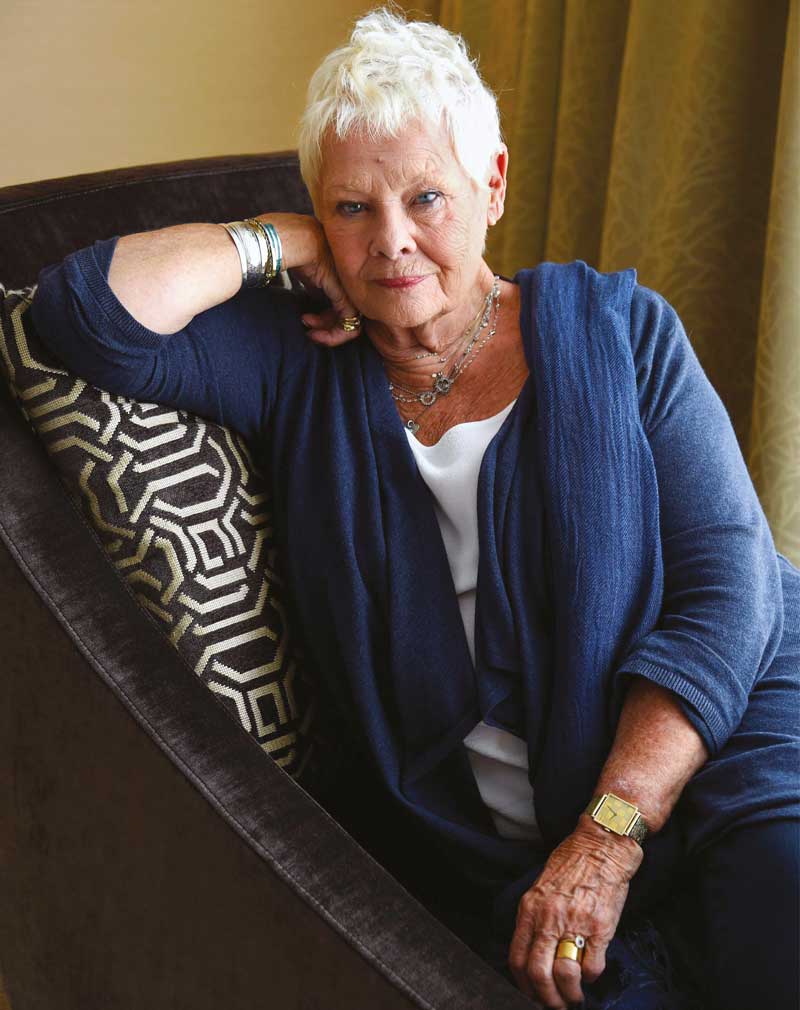 Dame Judi Dench Living Magazine