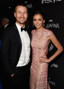 Glen Powell and Nina Dobrev
