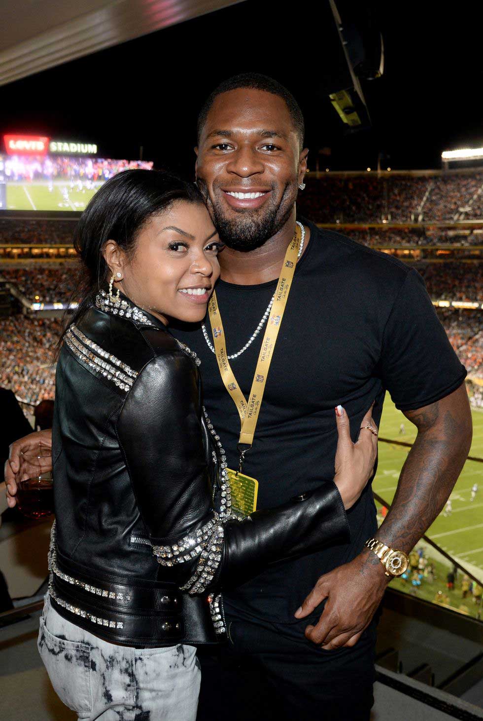 Taraji P. Henson and Kelvin Hayden