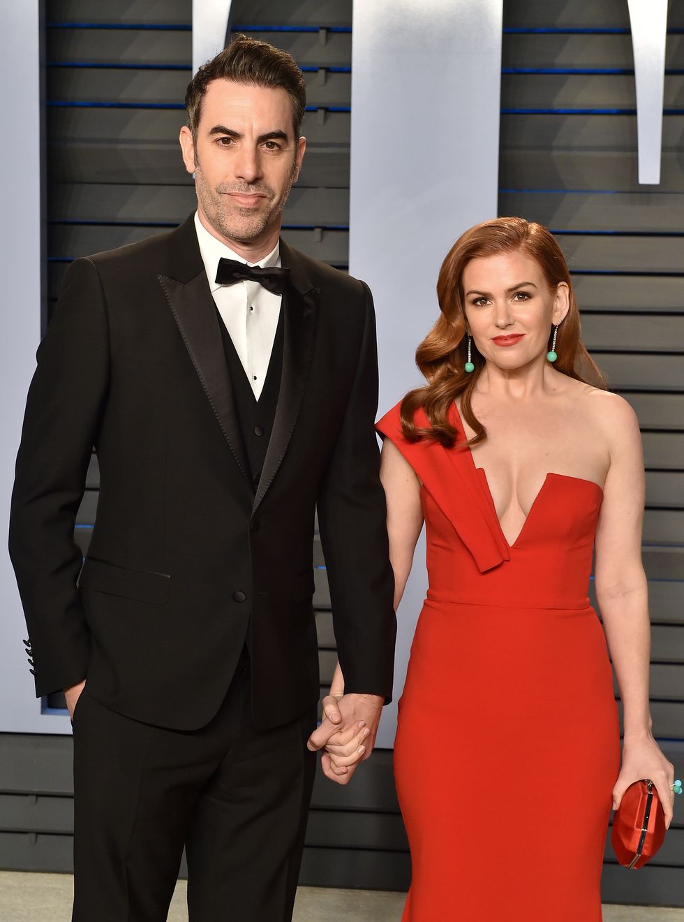 Sacha Baron Cohen and Isla Fisher