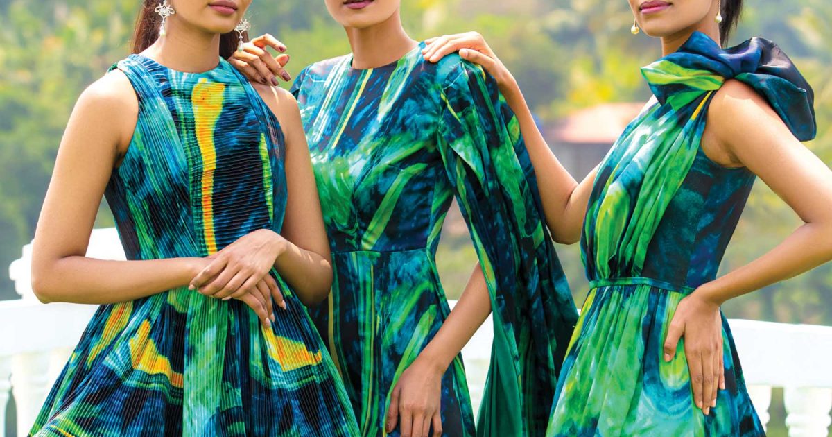 Nature Inspired Gowns - LIVING